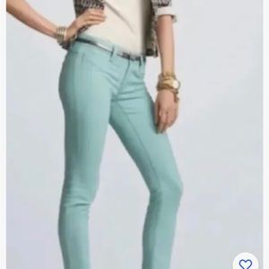 CAbi  Mint Green #322 Skinny Jeans Size 2